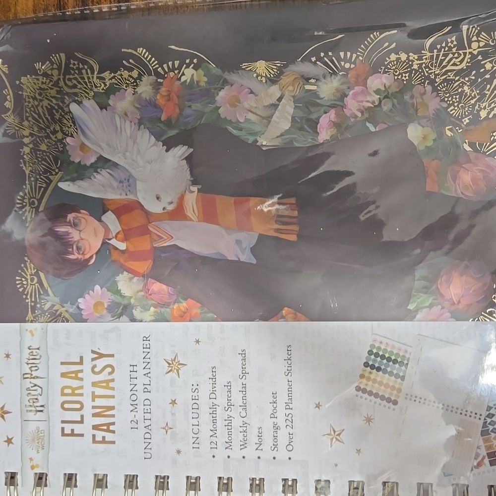 Harry Potter Floral Fantasy Planner